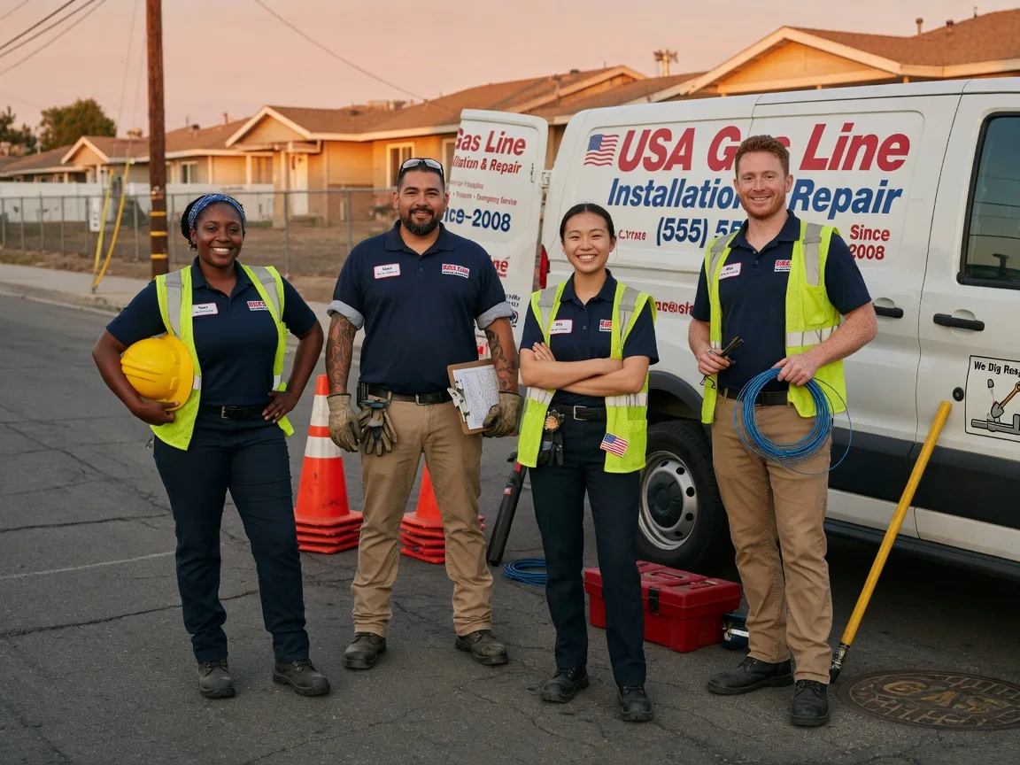 Gas Line Installation company in Jamesville, NC
